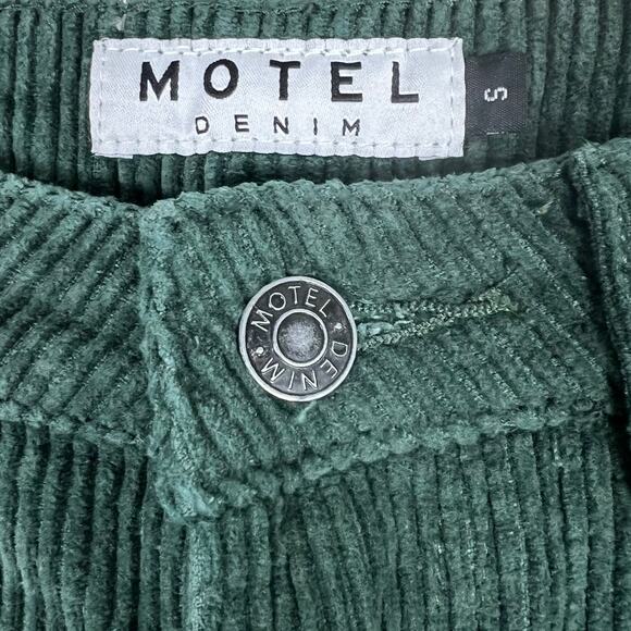 Motel Rocks x Olivia Neill Bootcut Jeans Womens S Corduroy 70s Dark Academia - Picture 6 of 7
